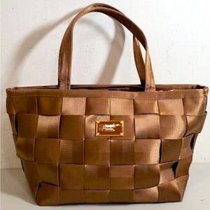 Marc Jacobs Workwear Penny copper seatbelt tote/purse bag